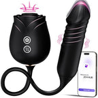 Rose Thrusting G-Spot Vibrator