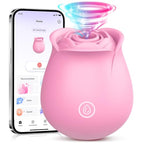 Rose Vibrator Sucker APP Control