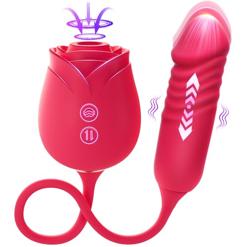 Rose Thrusting G-Spot Vibrator