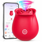 Rose Vibrator Sucker APP Control