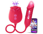 Rose Thrusting G-Spot Vibrator