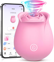 Rose Vibrator Sucker APP Control