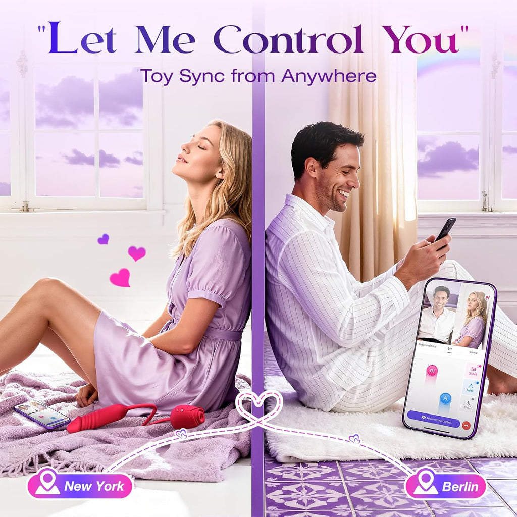 Rose Thrusting G-Spot Vibrator